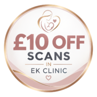 £10 off baby scans